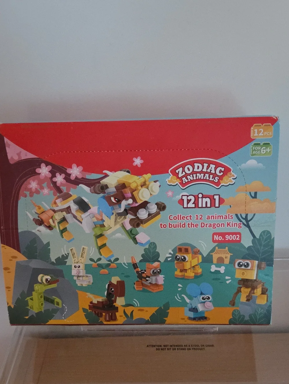 12-in-1 Dragon King Building Set...12 Individual Boxes That Create 12 Animals
